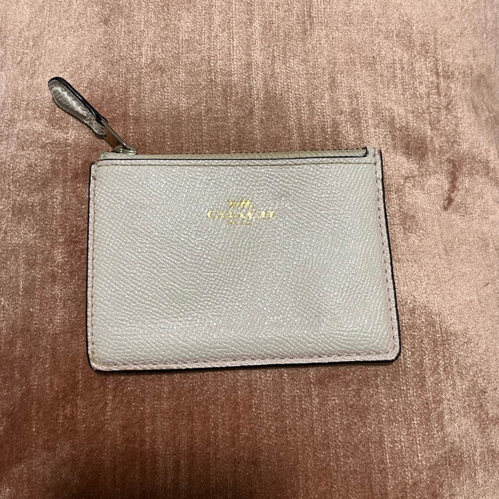 Authentic Coach Leather Card Holder